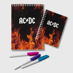 Блокнот AC DC АС ДС