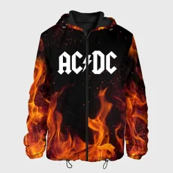Мужская куртка 3D AC DC АС ДС