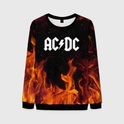 Мужской свитшот 3D AC DC АС ДС