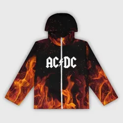 Женская ветровка 3D AC DC АС ДС