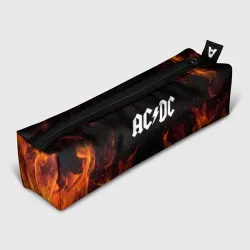 Пенал школьный 3D AC DC АС ДС