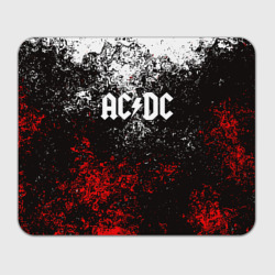 Прямоугольный коврик для мышки AC DC АС ДС