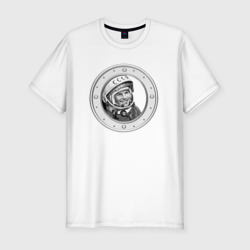 Приталенная футболка Гагарин Восток 1 (Мужская)