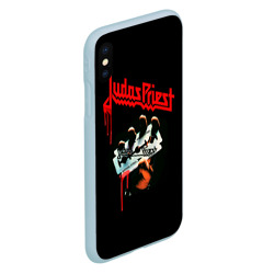 Чехол для iPhone XS Max матовый Judas Priest - фото 2