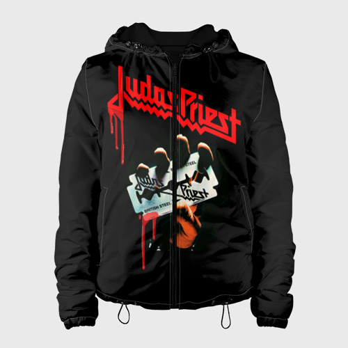 Женская куртка 3D Judas Priest, цвет черный