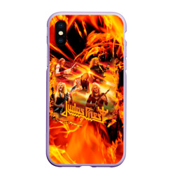 Чехол для iPhone XS Max матовый Judas Priest