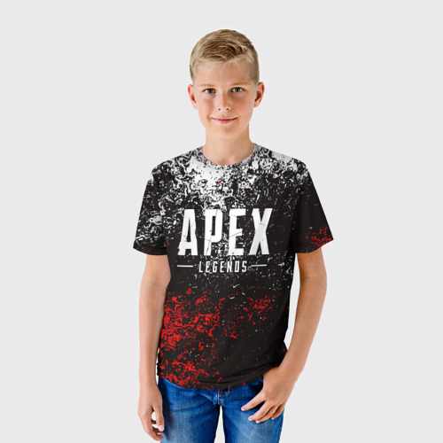Детская футболка 3D Apex Legends Апекс Легенд, цвет 3D печать - фото 3