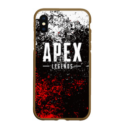 Чехол для iPhone XS Max матовый Apex Legends Апекс Легенд