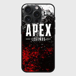 Чехол силиконовый для Apple iPhone 15 Pro матовый Apex Legends Апекс Легенд