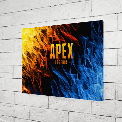 Холст прямоугольный Apex Legends fire, цвет 3D печать - фото 3