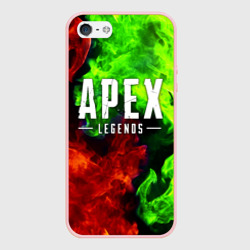 Чехол для iPhone 5/5S матовый Apex Legends