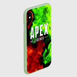 Чехол для iPhone XS Max матовый Apex Legends - фото 2