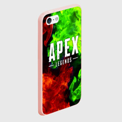Чехол для iPhone 5/5S матовый Apex Legends - фото 2