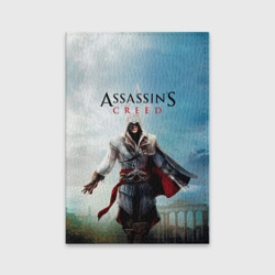 Обложка для паспорта матовая кожа Assassins Creed