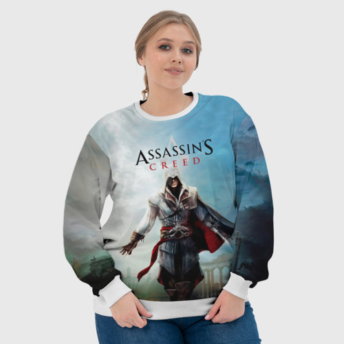Женский свитшот 3D Assassins Creed, цвет 3D печать - фото 6
