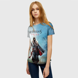 Женская футболка 3D Assassins Creed - фото 2