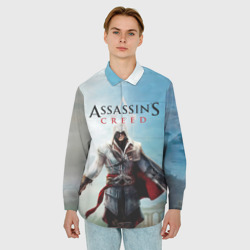 Мужская рубашка oversize 3D Assassins Creed - фото 2