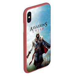 Чехол для iPhone XS Max матовый Assassins Creed - фото 2