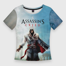 Женская футболка 3D Slim Assassins Creed