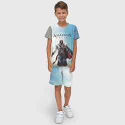 Детский костюм с шортами 3D Assassins Creed - фото 2