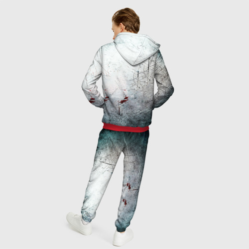 Мужской костюм 3D Assassins Creed, цвет красный - фото 4