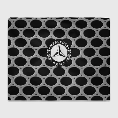 Плед 3D Mercedes-Benz, цвет 3D (велсофт)