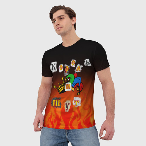 Мужская футболка 3D Король и Шут, цвет 3D печать - фото 3