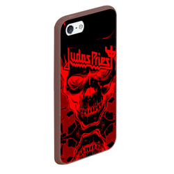Чехол для iPhone 5/5S матовый Judas Priest - фото 2