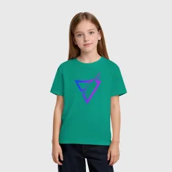 Детская футболка хлопок Liquid Triangle - фото 2