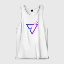 Мужская майка хлопок Liquid Triangle