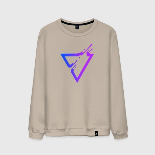 Мужской свитшот хлопок Liquid Triangle