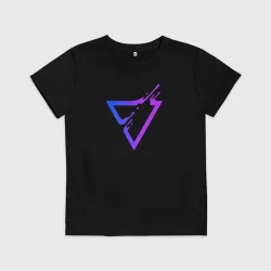 Детская футболка хлопок Liquid Triangle