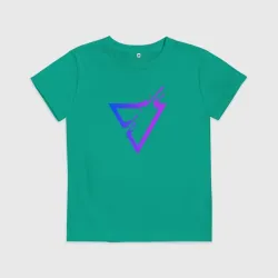Детская футболка хлопок Liquid Triangle