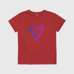 Детская футболка хлопок Liquid Triangle