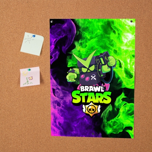Постер Brawl Stars Virus 8-Bit Бравл старс — купить по цене 310 руб в  интернет-магазине #1972718