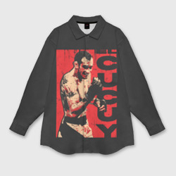 Мужская рубашка oversize 3D Tony Ferguson