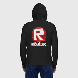 Мужская толстовка на молнии хлопок Roblox big logo - фото 2