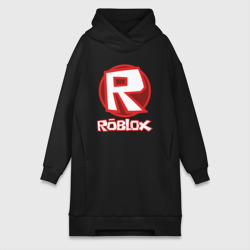 Платье-худи хлопок Roblox big logo