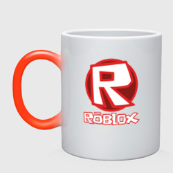 Кружка хамелеон Roblox big logo