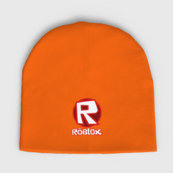 Детская шапка демисезонная Roblox big logo
