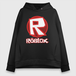 Женское худи Oversize хлопок Roblox big logo