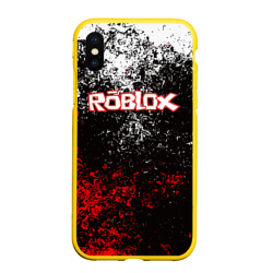 Чехол для iPhone XS Max матовый Roblox