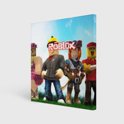 Холст квадратный Roblox comand