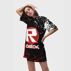 Платье-футболка 3D Big logo Roblox - фото 2