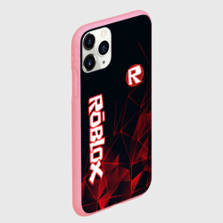 Чехол для iPhone 11 Pro Max матовый Роблокс вертикальное лого - фото 2