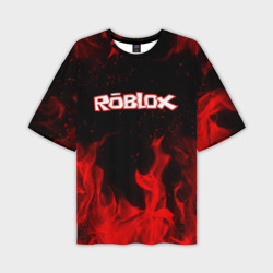 Мужская футболка oversize 3D Roblox Роблокс