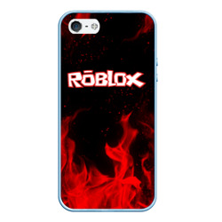 Чехол для iPhone 5/5S матовый Roblox Роблокс