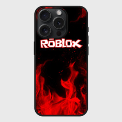 Чехол силиконовый для Apple iPhone 15 Pro матовый Roblox Роблокс