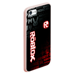 Чехол для iPhone 5/5S матовый Roblox Роблокс - фото 2