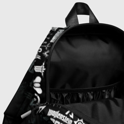 Рюкзак с принтом ROBLOX | РОБЛОКС (Z) для ребенка, вид на модели спереди №4. Цвет основы: белый